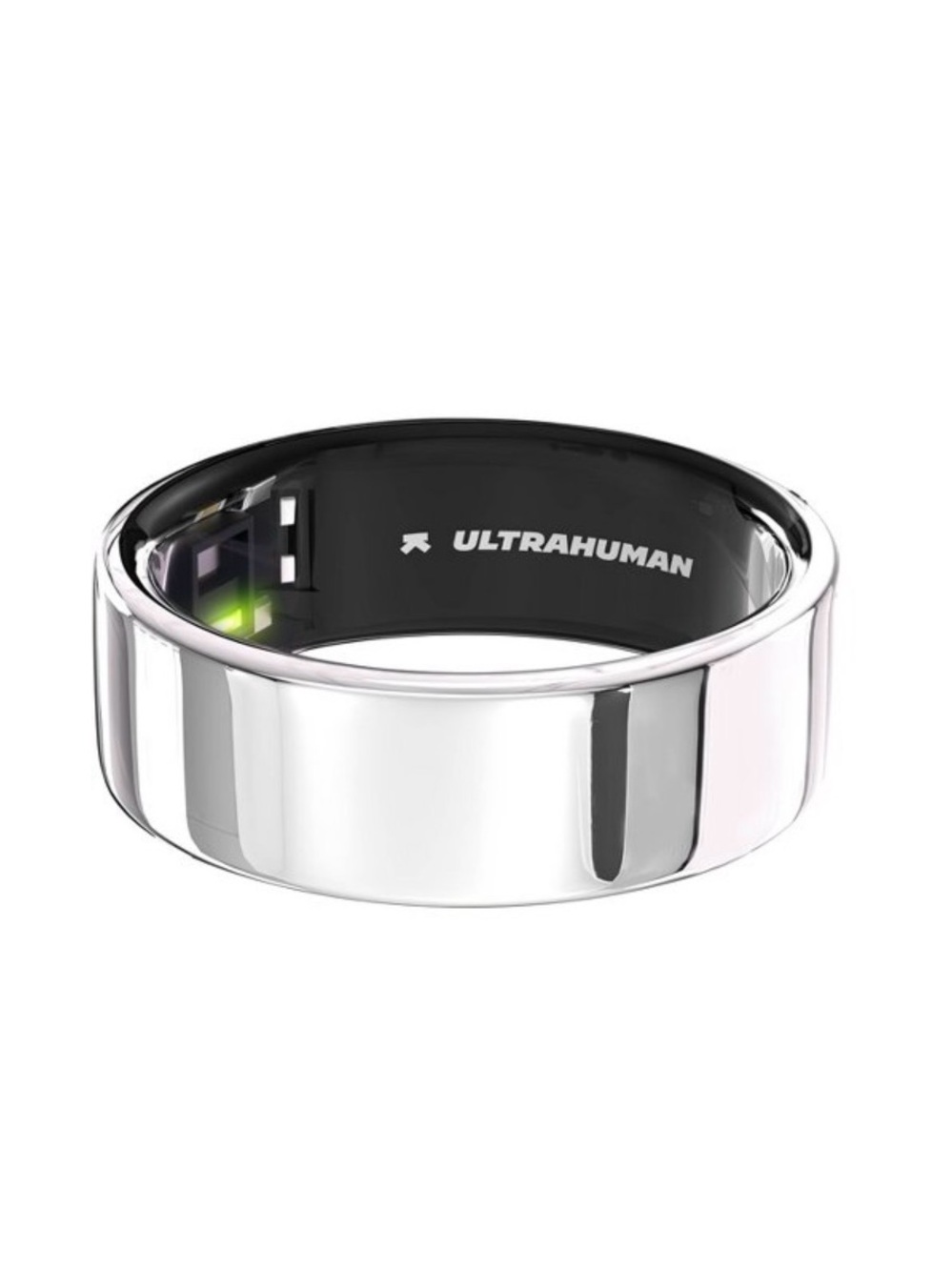 Ultrahuman Smart Ring in Silver - Health & Activity Tracker - Size 10